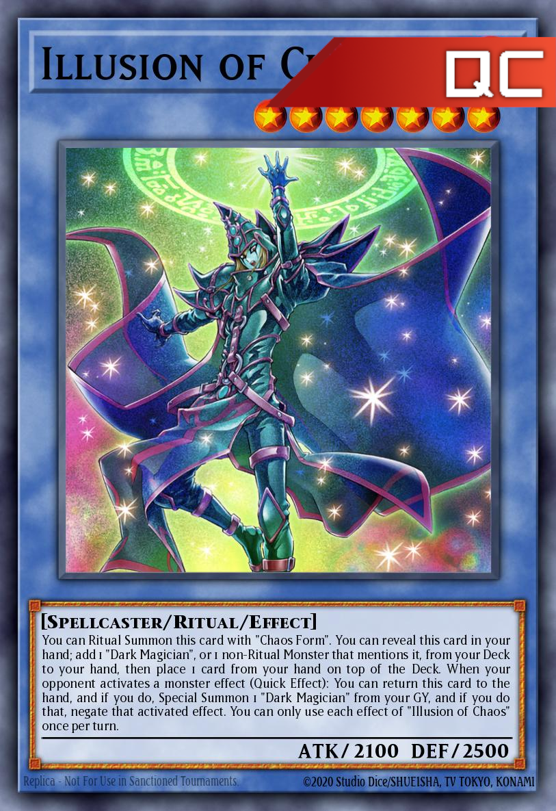 Illusion of Chaos - RA02-EN020 - 1st Edition - Quarter Century Secret Rare