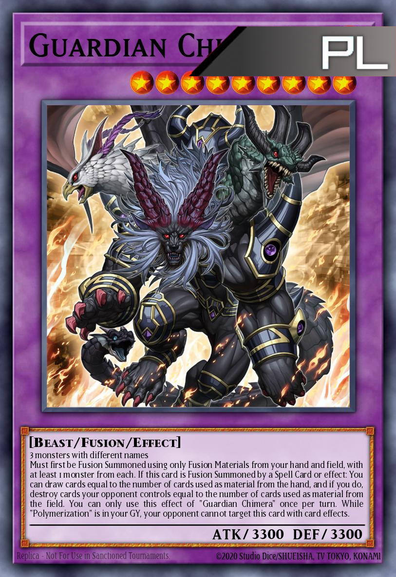 Guardian Chimera - RA02-EN023 - 1st Edition - Platinum Secret Rare