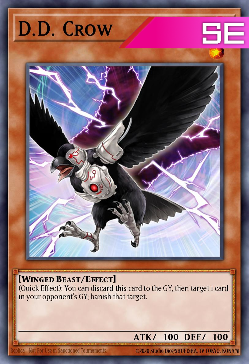 D.D. Crow - RA02-EN002 - 1st Edition - Secret Rare