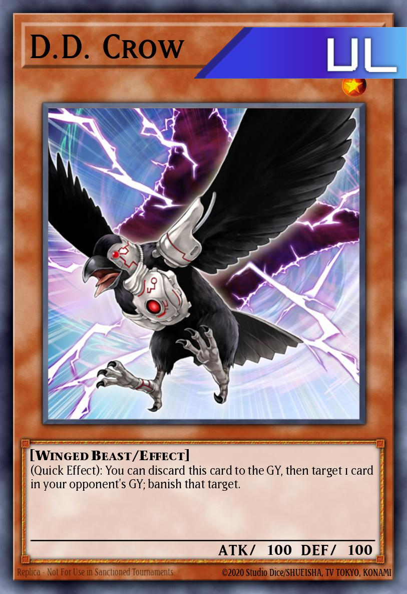 D.D. Crow - RA02-EN002 - 1st Edition - Ultimate Rare