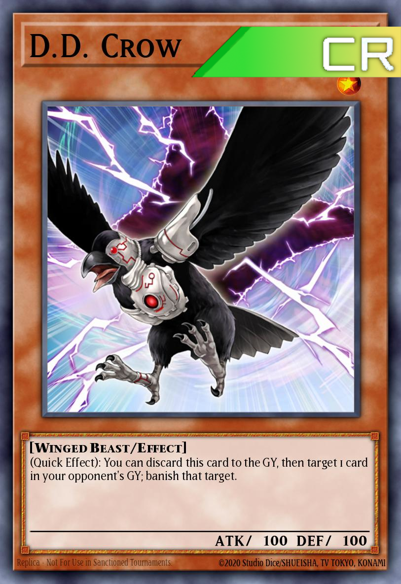 D.D. Crow - RA02-EN002 - 1st Edition - Collector's Rare