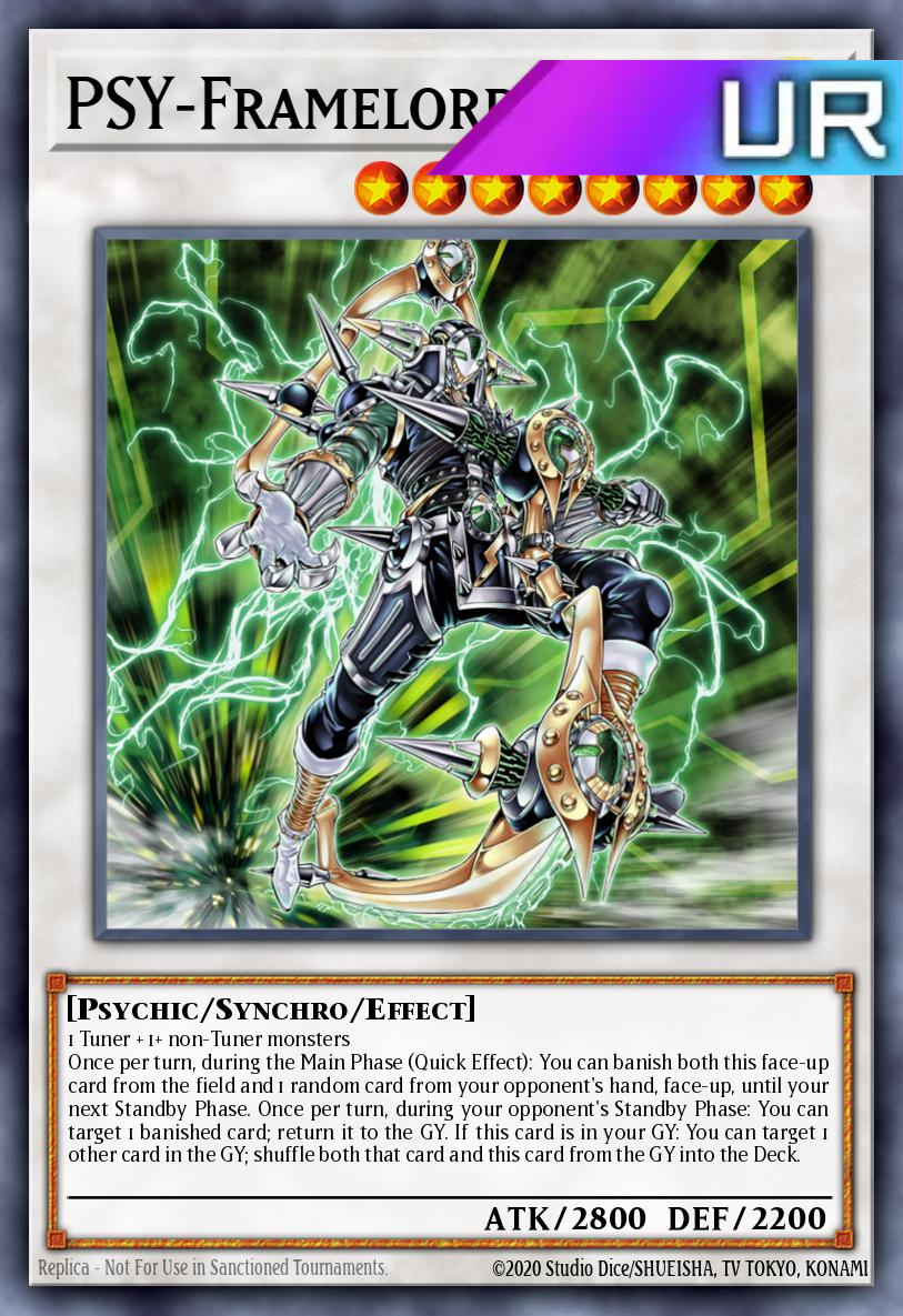 PSY-Framelord Omega - RA02-EN028 - 1st Edition - Ultra Rare