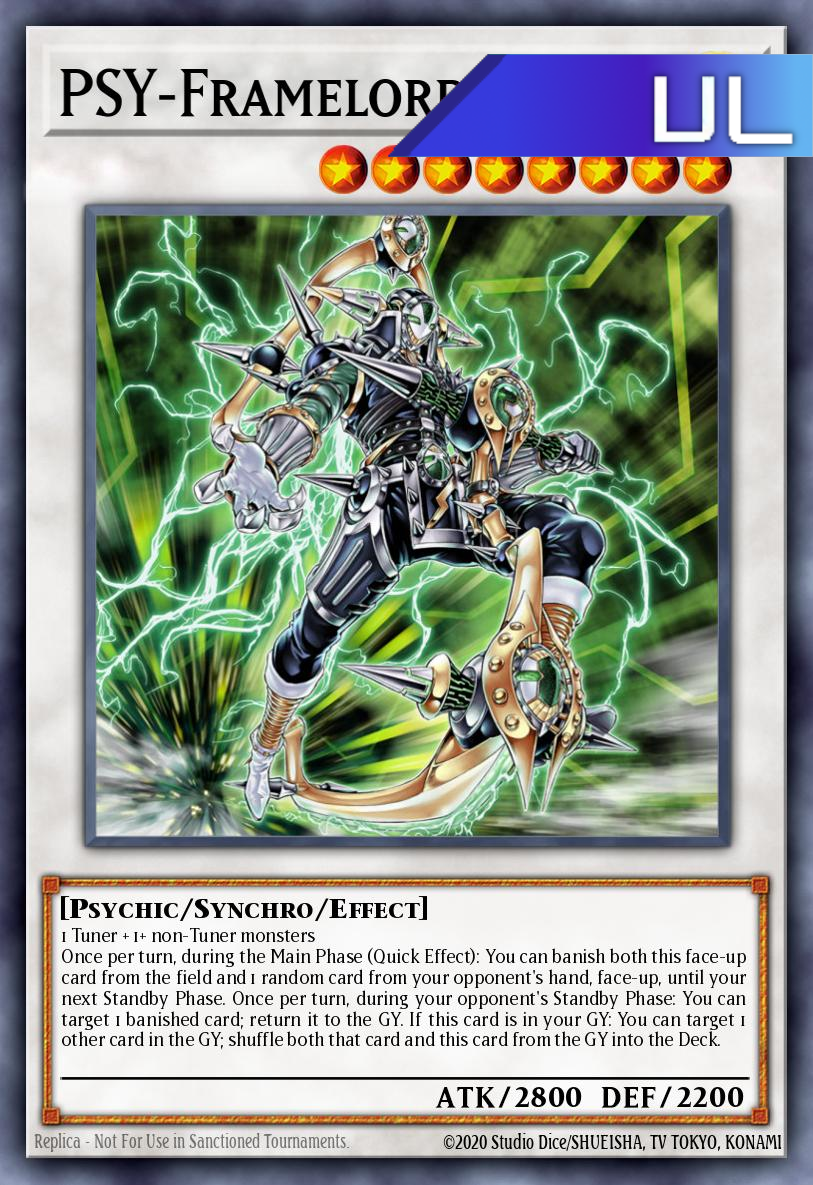 PSY-Framelord Omega - RA02-EN028 - 1st Edition - Ultimate Rare