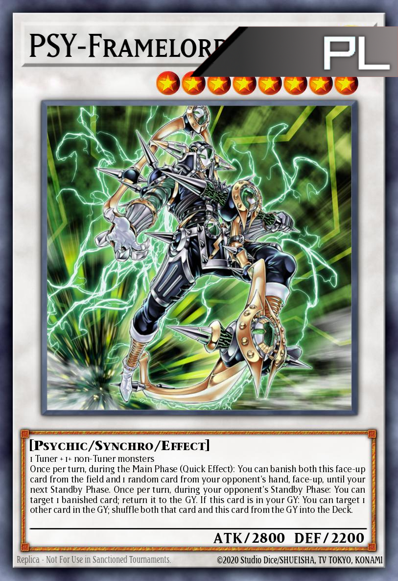PSY-Framelord Omega - RA02-EN028 - 1st Edition - Platinum Secret Rare