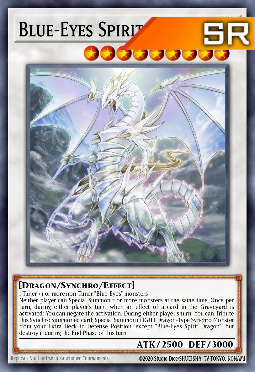 Blue-Eyes Spirit Dragon - RA02-EN030 - 1st Edition - Super Rare