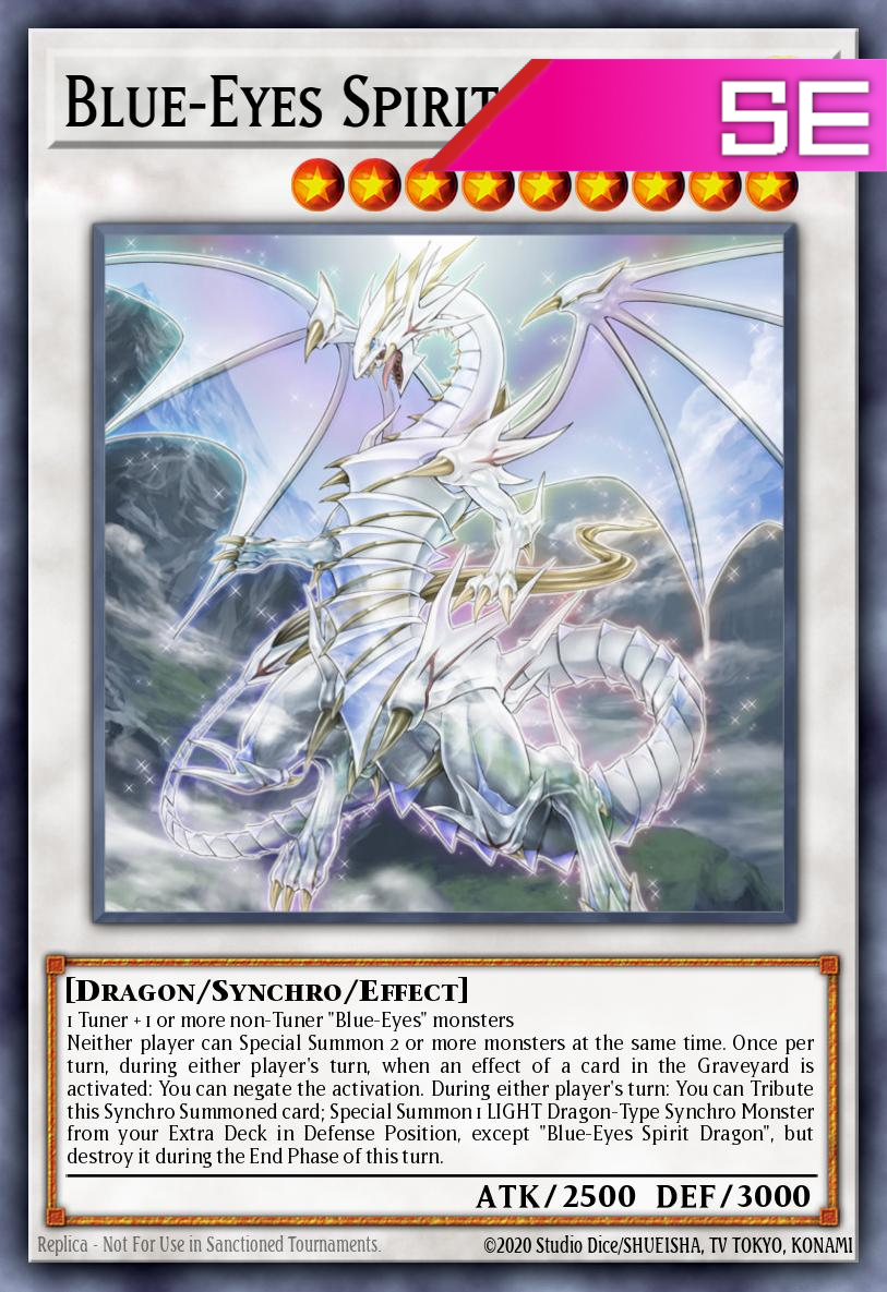 Blue-Eyes Spirit Dragon - RA02-EN030 - 1st Edition - Secret Rare