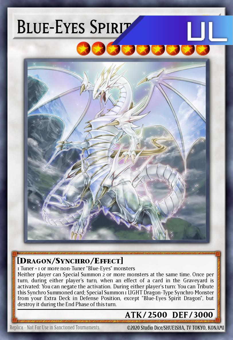 Blue-Eyes Spirit Dragon - RA02-EN030 - 1st Edition - Ultimate Rare