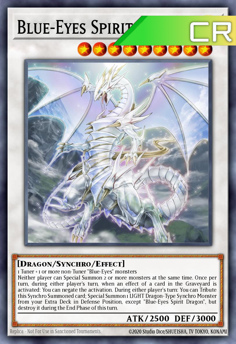 Blue-Eyes Spirit Dragon - RA02-EN030 - 1st Edition - Collector's Rare