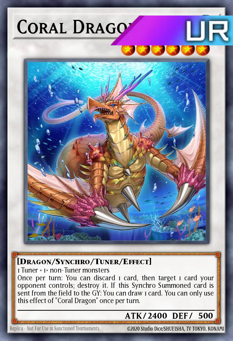 Coral Dragon - RA02-EN031 - 1st Edition - Ultra Rare