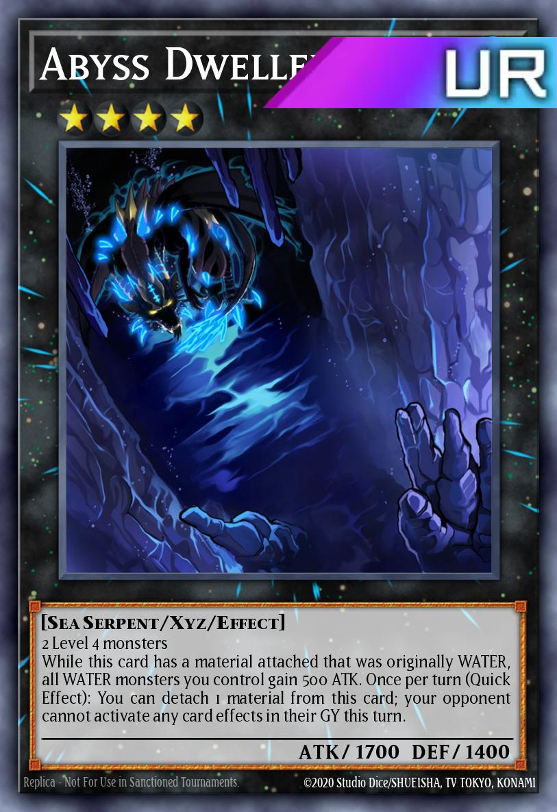 Abyss Dweller - RA02-EN033 - 1st Edition - Ultra Rare