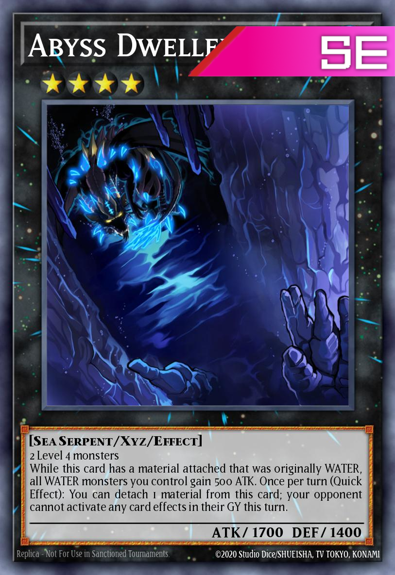 Abyss Dweller - RA02-EN033 - 1st Edition - Secret Rare