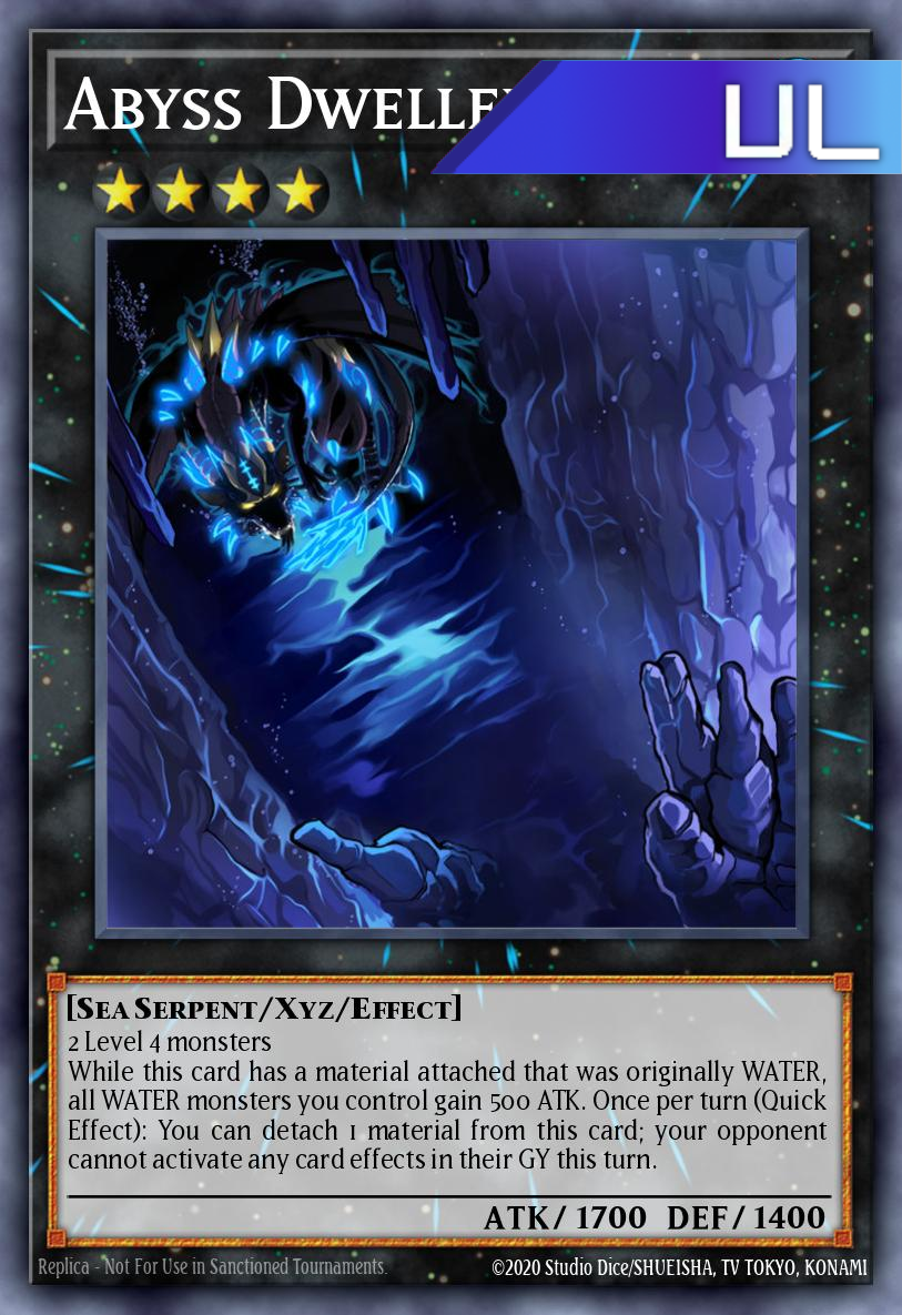 Abyss Dweller - RA02-EN033 - 1st Edition - Ultimate Rare