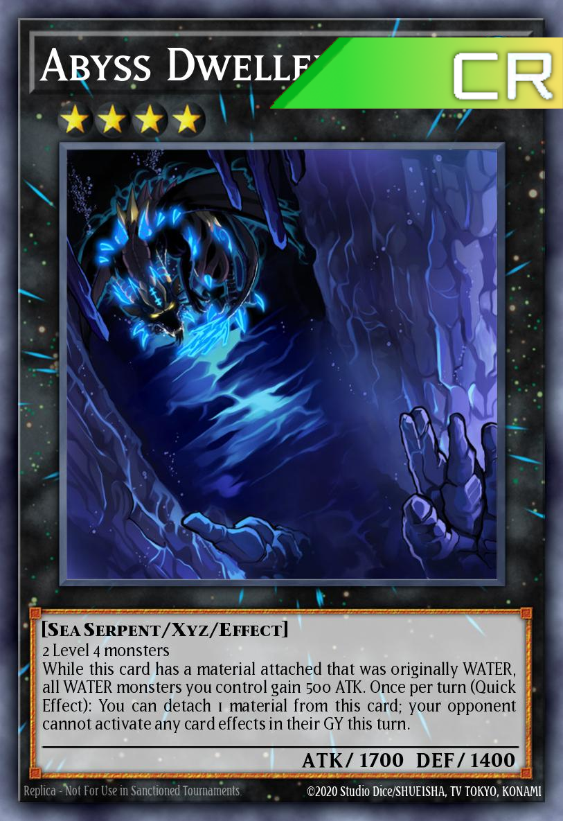 Abyss Dweller - RA02-EN033 - 1st Edition - Collector's Rare
