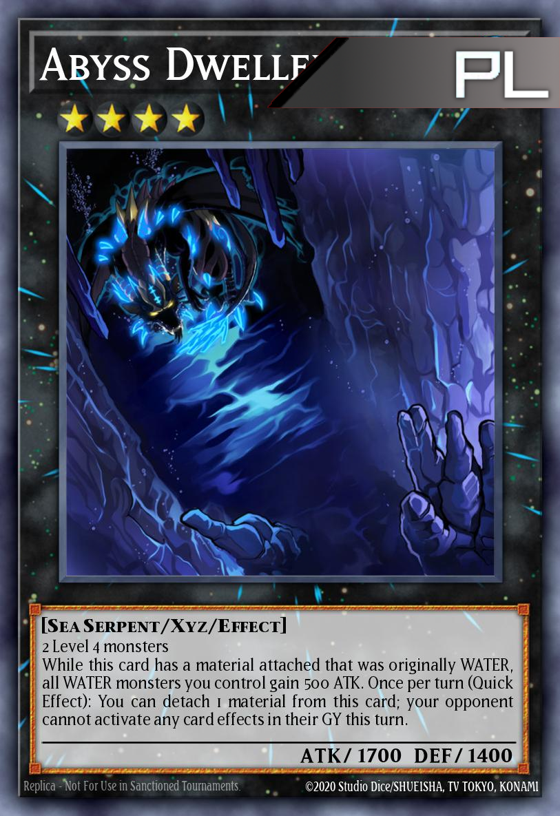 Abyss Dweller - RA02-EN033 - 1st Edition - Platinum Secret Rare