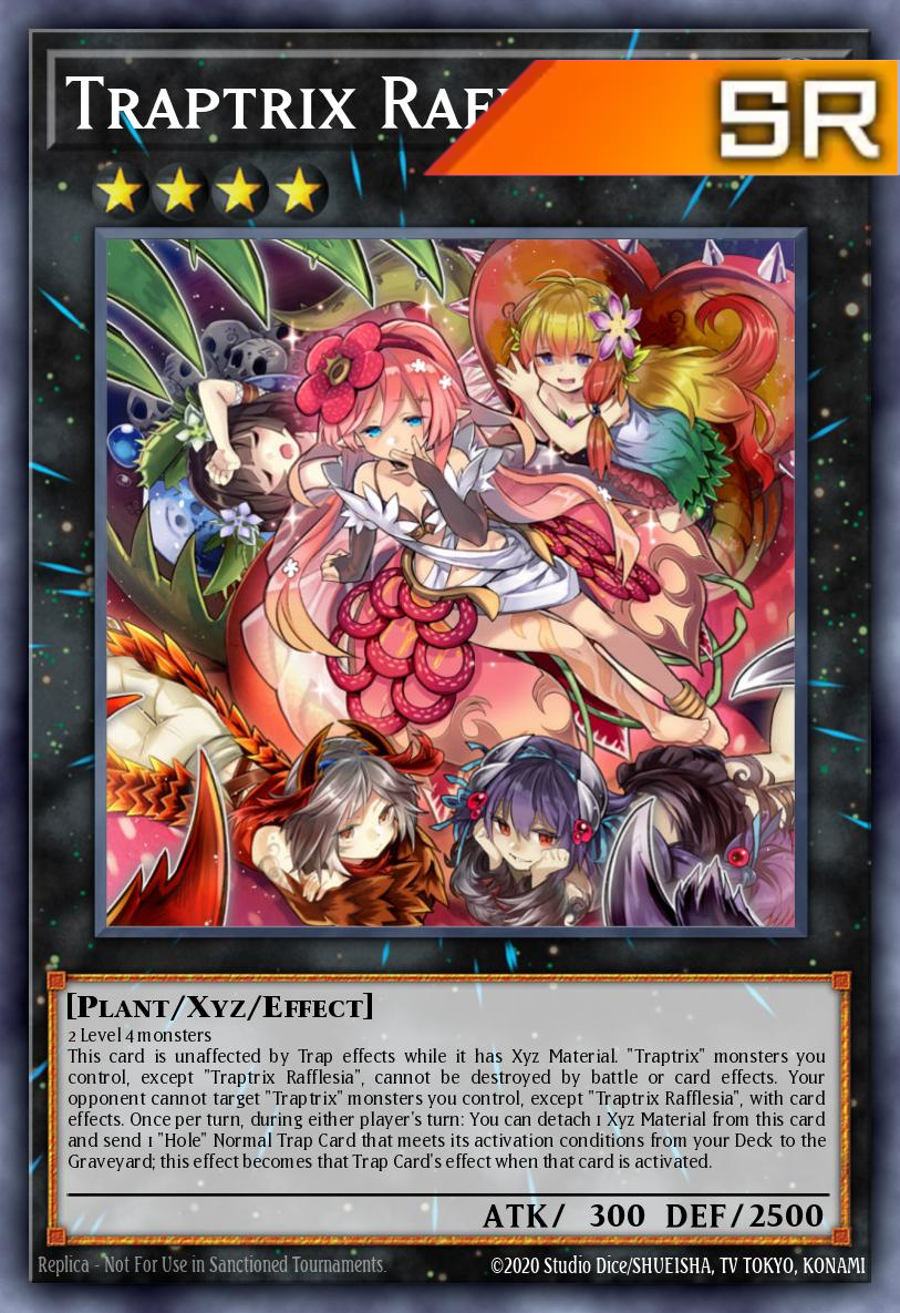 Traptrix Rafflesia - RA02-EN034 - 1st Edition - Super Rare