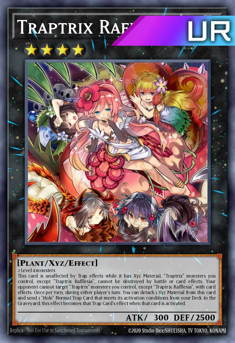 Traptrix Rafflesia - RA02-EN034 - 1st Edition - Ultra Rare