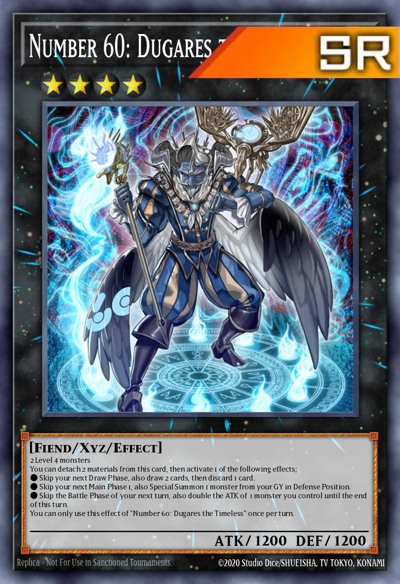 Number 60: Dugares the Timeless - RA02-EN037 - 1st Edition - Super Rare