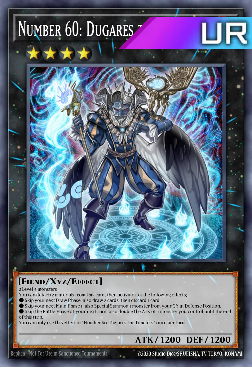 Number 60: Dugares the Timeless - RA02-EN037 - 1st Edition - Ultra Rare