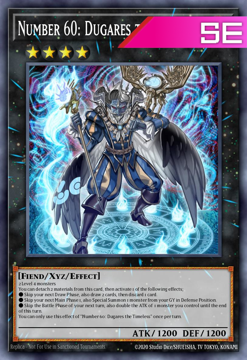 Number 60: Dugares the Timeless - RA02-EN037 - 1st Edition - Secret Rare