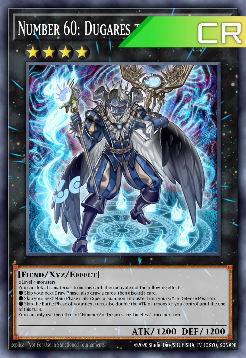 Number 60: Dugares the Timeless - RA02-EN037 - 1st Edition - Collector's Rare