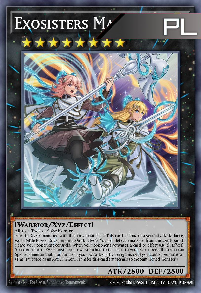 Exosisters Magnifica - RA02-EN038 - 1st Edition - Platinum Secret Rare