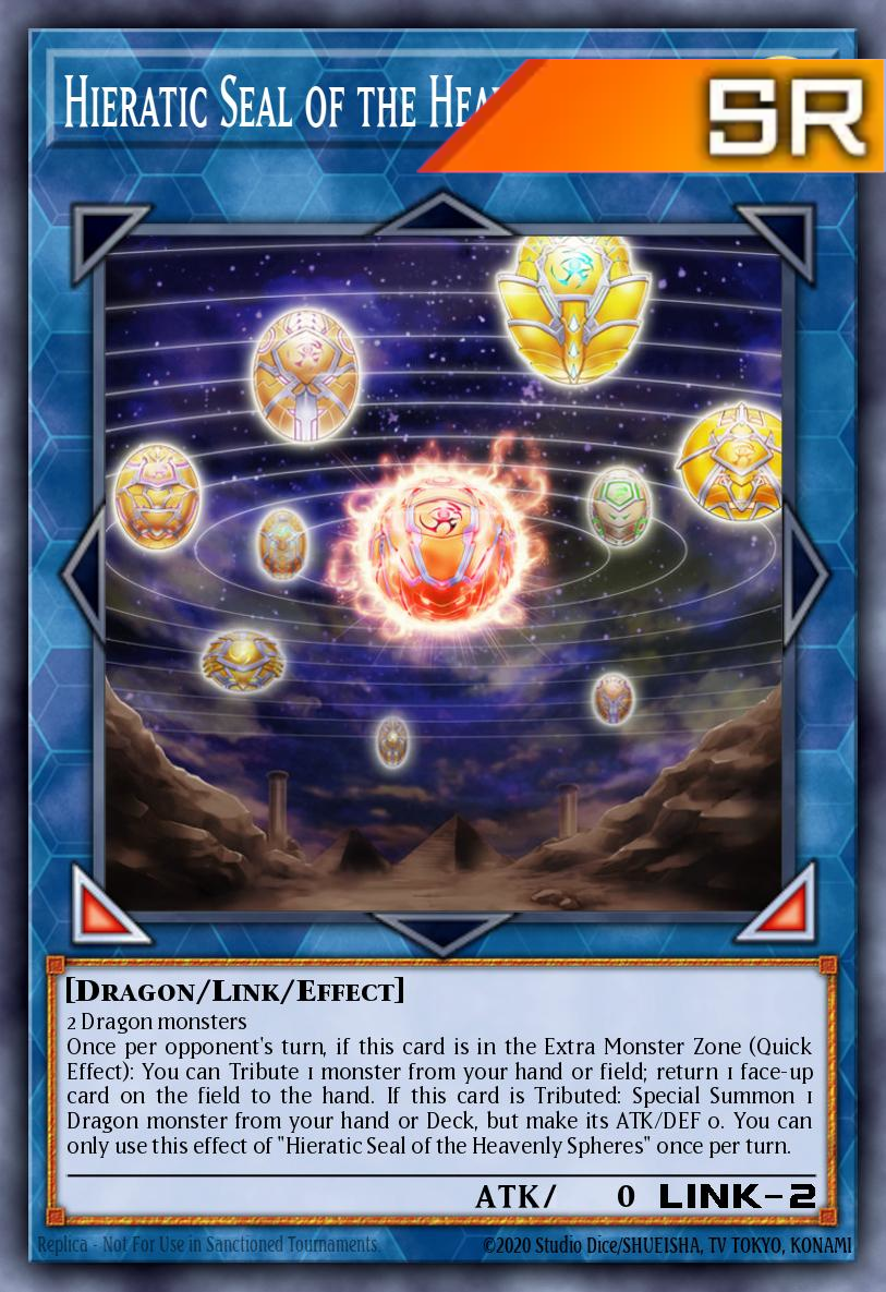 Hieratic Seal of the Heavenly Spheres - RA02-EN039 - 1st Edition - Super Rare