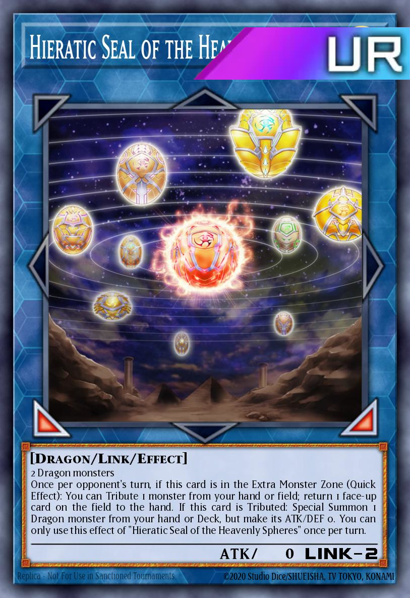 Hieratic Seal of the Heavenly Spheres - RA02-EN039 - 1st Edition - Ultra Rare