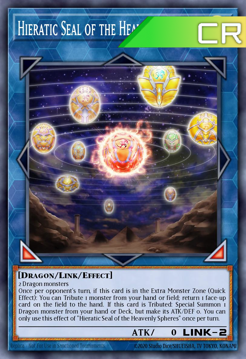 Hieratic Seal of the Heavenly Spheres - RA02-EN039 - 1st Edition - Collector's Rare