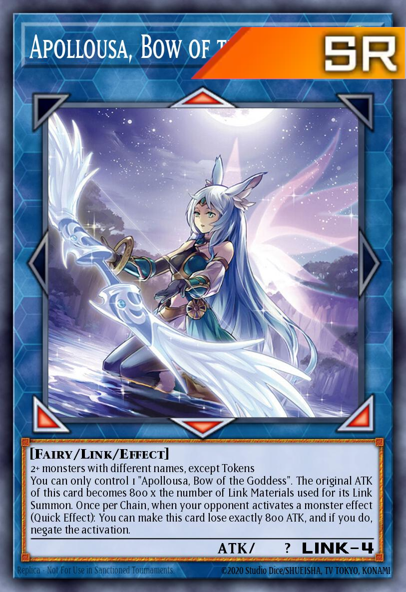 Apollousa, Bow of the Goddess (alternate art) - RA02-EN040 - 1st Edition - Super Rare