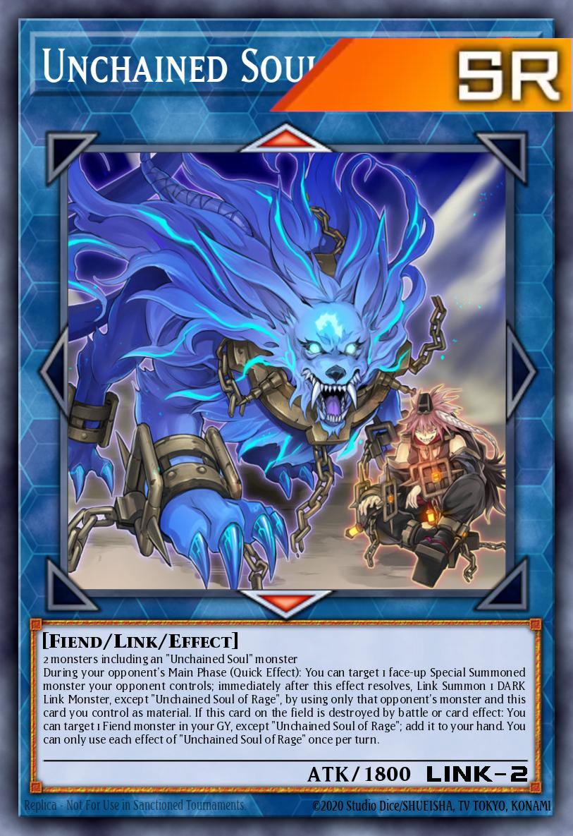 Unchained Soul of Rage - RA02-EN041 - 1st Edition - Super Rare
