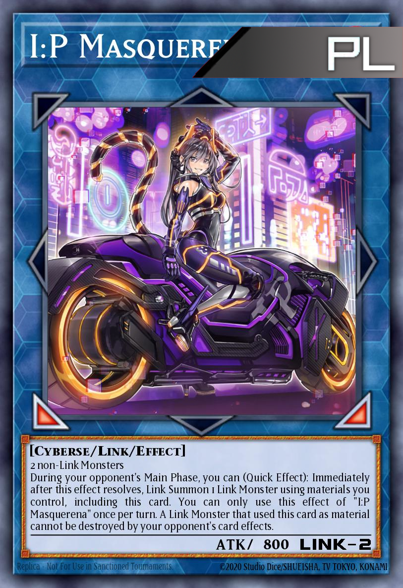 I:P Masquerena (alternate art) - RA02-EN042 - 1st Edition - Platinum Secret Rare