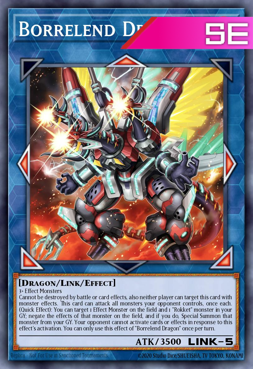 Borrelend Dragon - RA02-EN043 - 1st Edition - Secret Rare