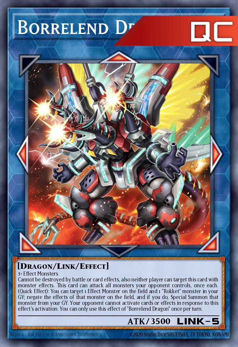 Borrelend Dragon - RA02-EN043 - 1st Edition - Quarter Century Secret Rare