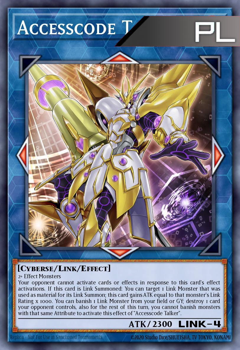 Accesscode Talker - RA02-EN044 - 1st Edition - Platinum Secret Rare