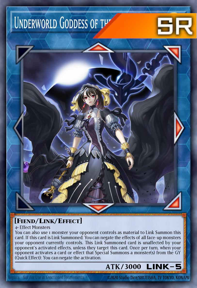 Underworld Goddess of the Closed World - RA02-EN045 - 1st Edition - Super Rare