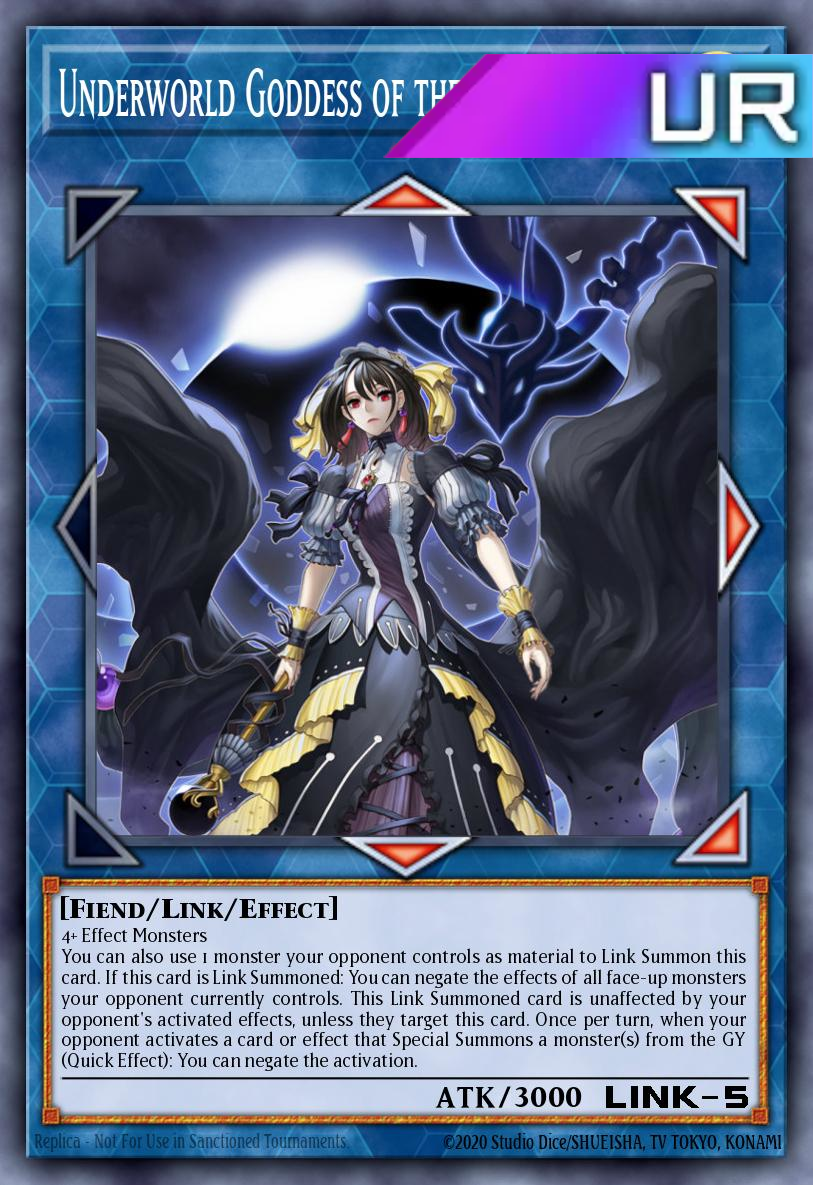 Underworld Goddess of the Closed World - RA02-EN045 - 1st Edition - Ultra Rare