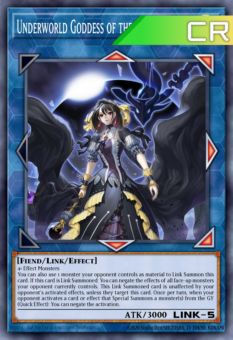 Underworld Goddess of the Closed World - RA02-EN045 - 1st Edition - Collector's Rare