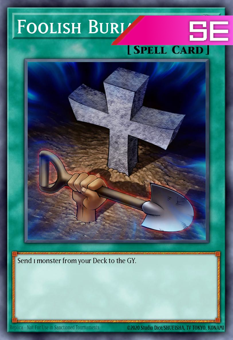 Foolish Burial - RA02-EN049 - 1st Edition - Secret Rare