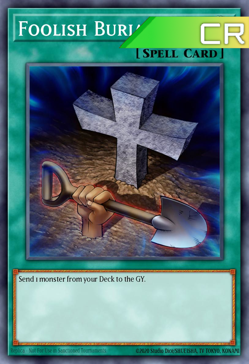 Foolish Burial - RA02-EN049 - 1st Edition - Collector's Rare