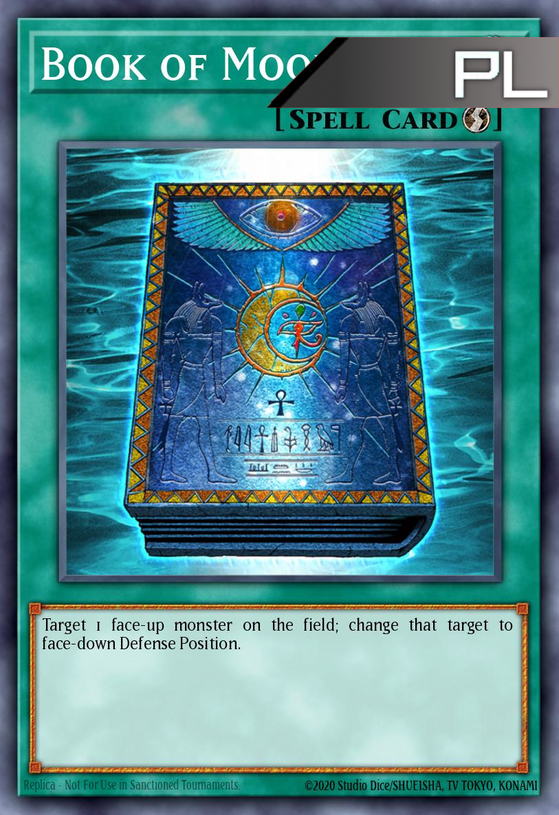 Book of Moon - RA02-EN050 - 1st Edition - Platinum Secret Rare