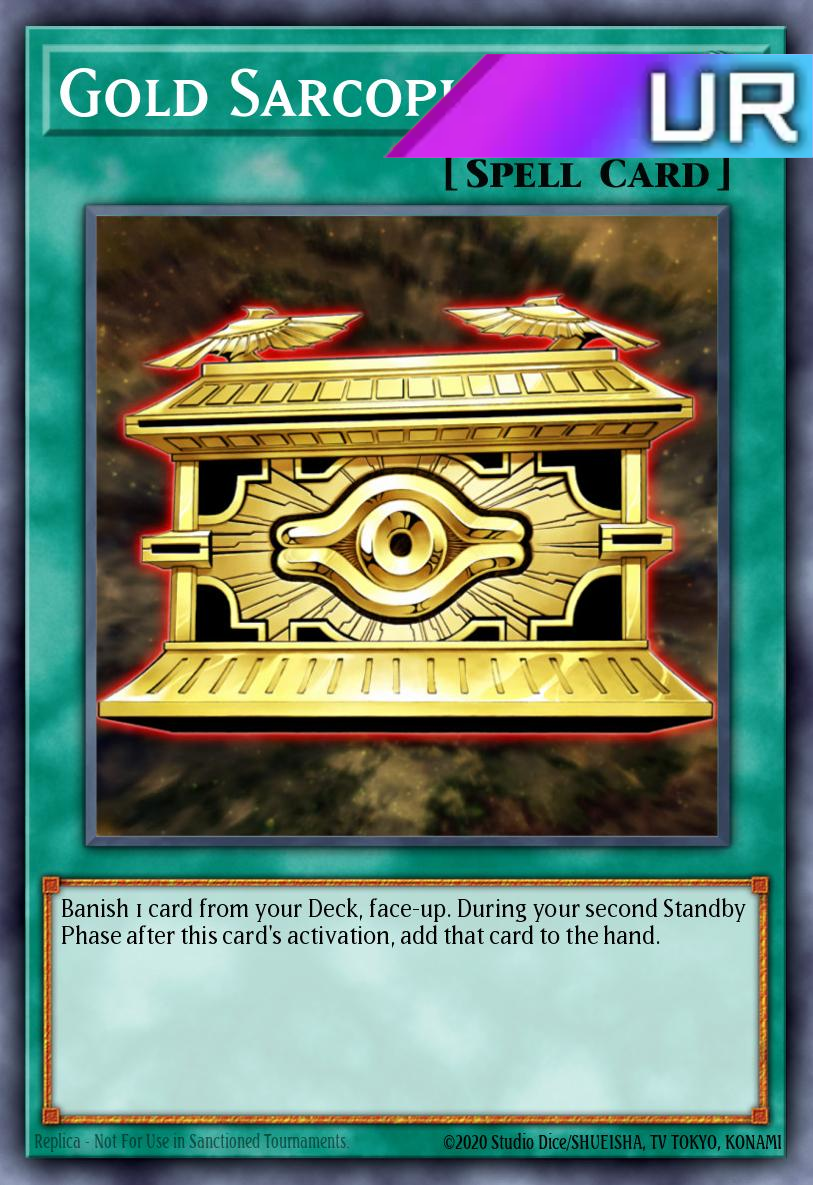 Gold Sarcophagus - RA02-EN052 - 1st Edition - Ultra Rare