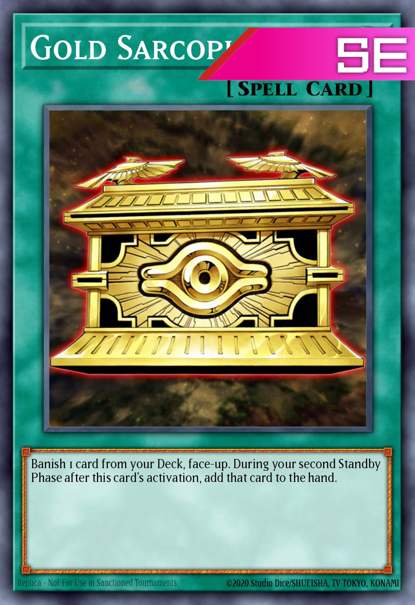 Gold Sarcophagus - RA02-EN052 - 1st Edition - Secret Rare