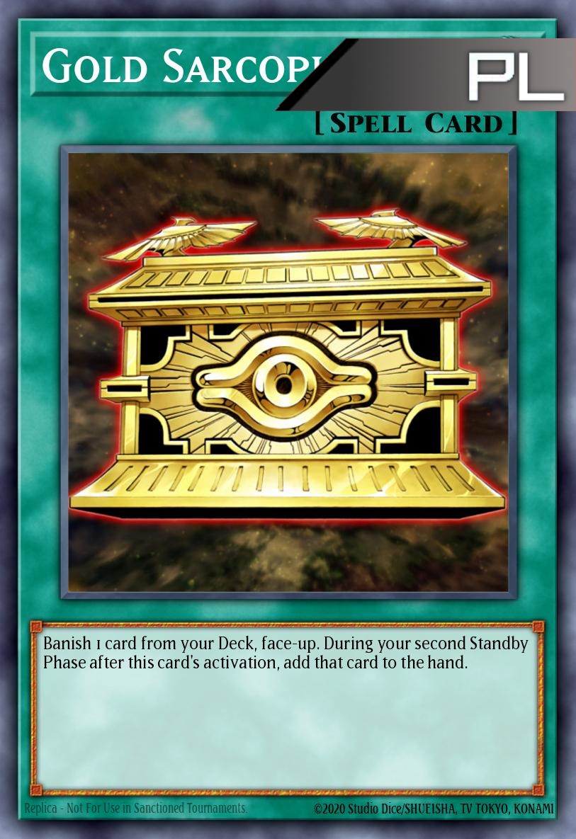 Gold Sarcophagus - RA02-EN052 - 1st Edition - Platinum Secret Rare