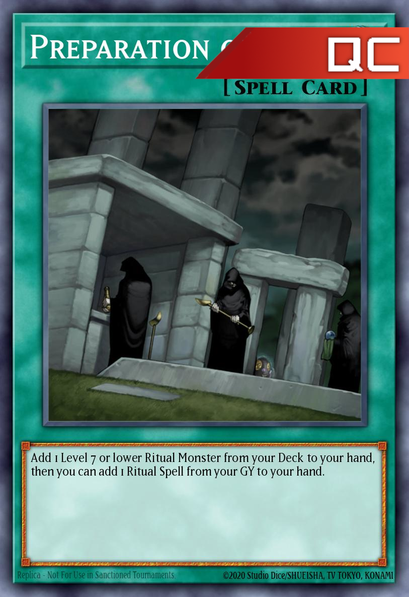 Preparation of Rites - RA02-EN056 - 1st Edition - Quarter Century Secret Rare