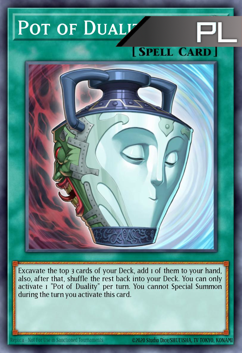 Pot of Duality - RA02-EN057 - 1st Edition - Platinum Secret Rare