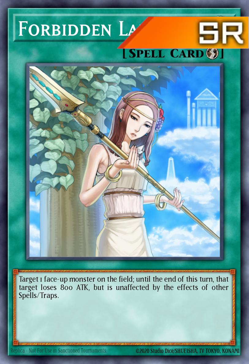 Forbidden Lance - RA02-EN058 - 1st Edition - Super Rare