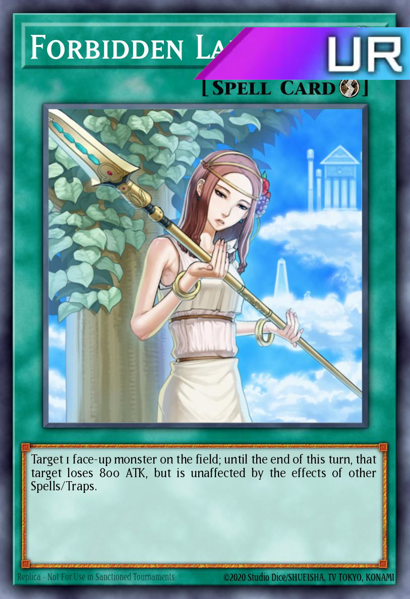 Forbidden Lance - RA02-EN058 - 1st Edition - Ultra Rare