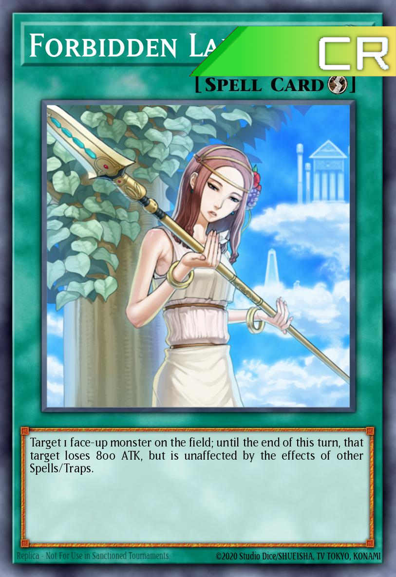 Forbidden Lance - RA02-EN058 - 1st Edition - Collector's Rare