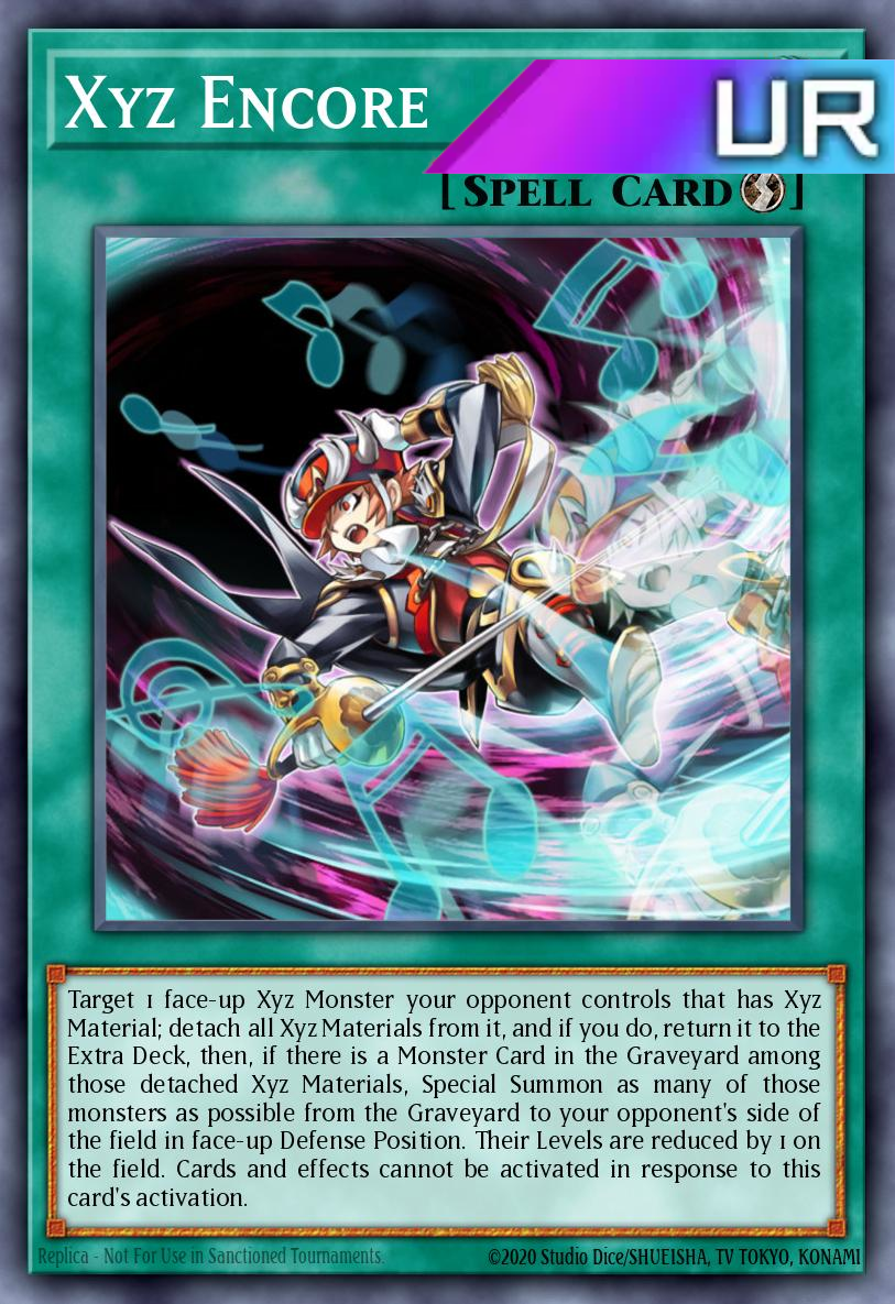 Xyz Encore - RA02-EN059 - 1st Edition - Ultra Rare