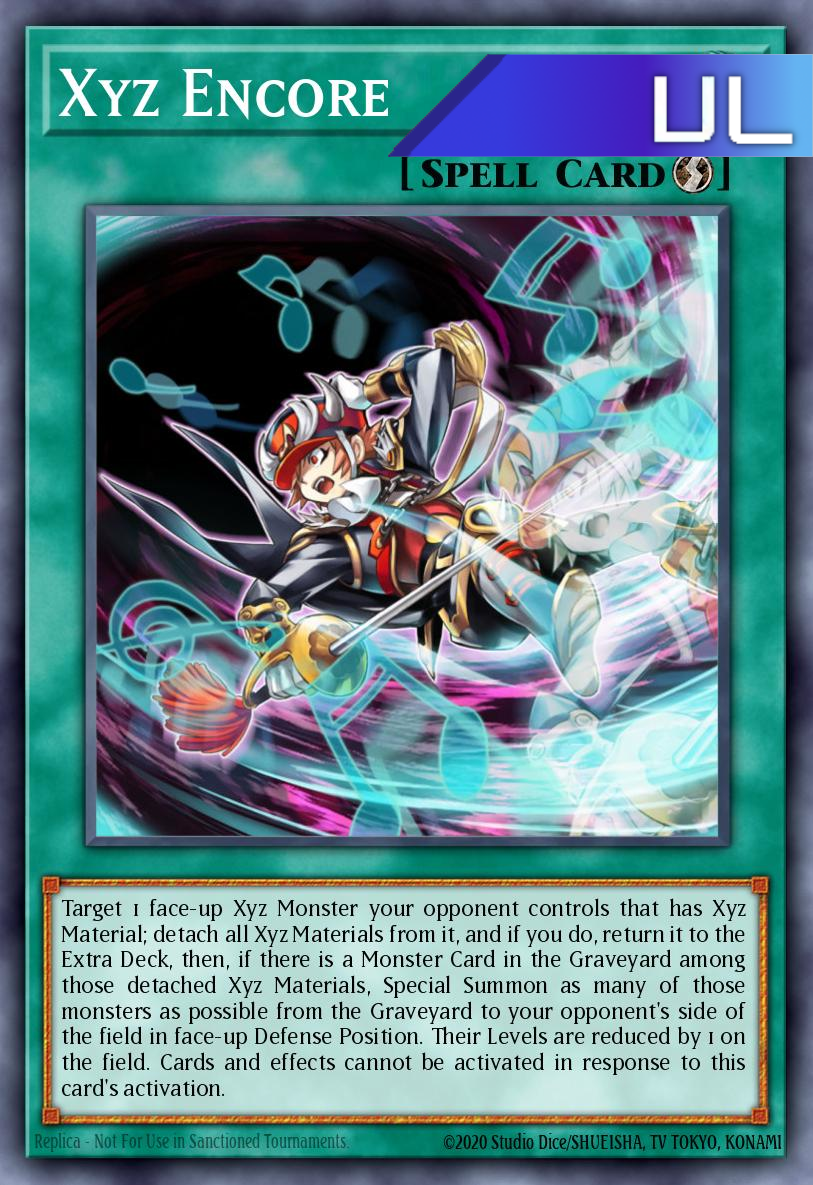 Xyz Encore - RA02-EN059 - 1st Edition - Ultimate Rare